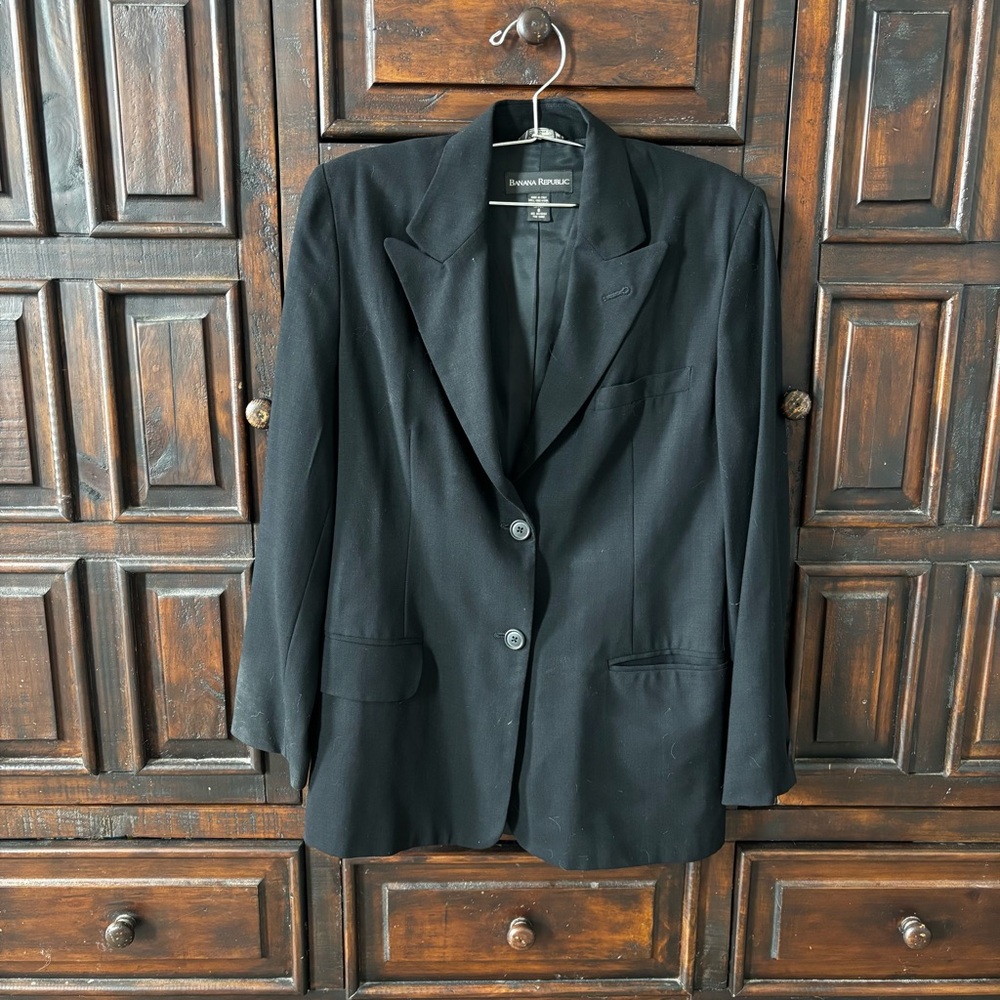 Banana Republic Vintage Wool Blazer
